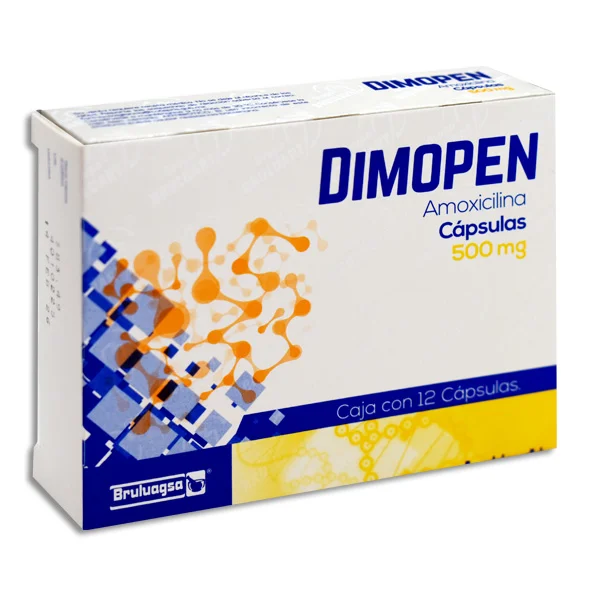 Dimopen Amoxicilina 500 mg – 12 capsulas 