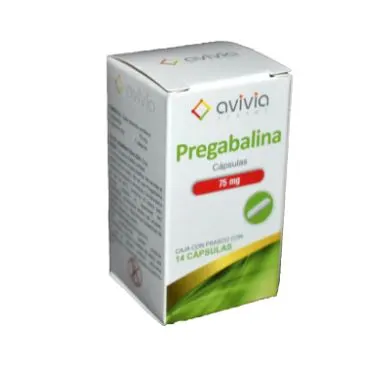  Pregabalina 75 mg Avivia – 14 capsulas  neuropático