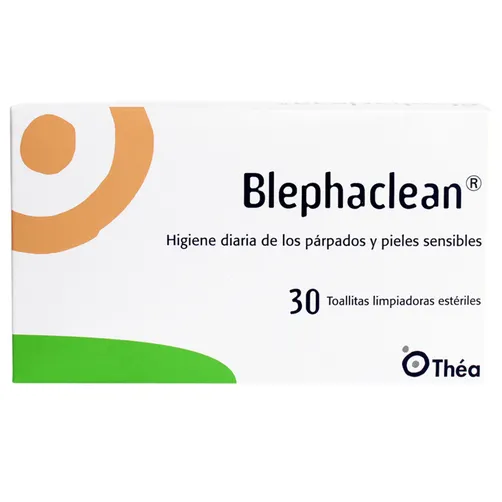 Blephaclean 30 toallitas limpiadoras estériles 