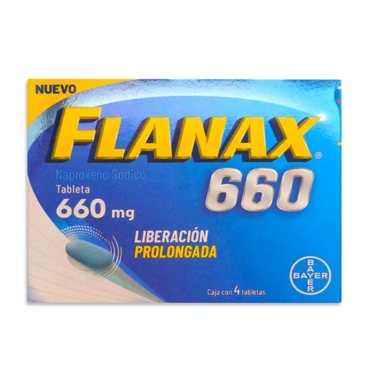 Flanax 660 mg – 4 tabs