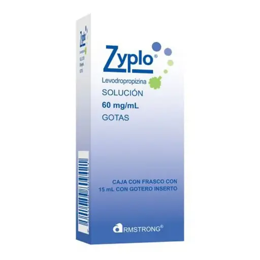 [ZYP-ARM-CAJ-ANT] Zyplo 60 mg Gotas 15 ml