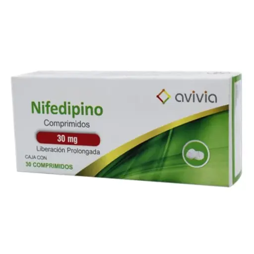 NIFEDIPINO 30MG 30COM
