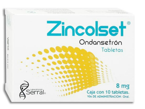 [ZIN-SER-CAJ-ANT] Zincolset  8 mg 10 Tabletas